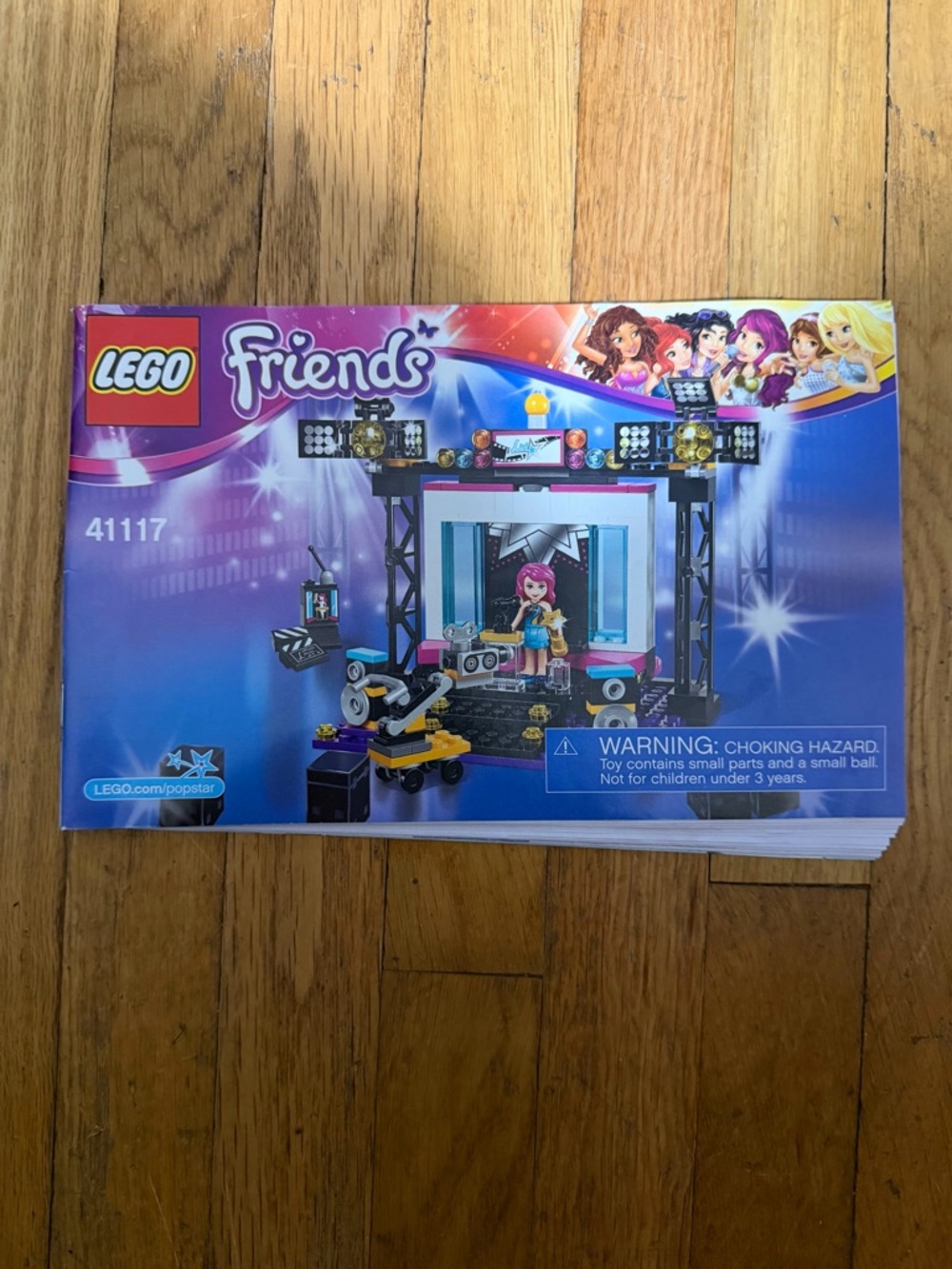 Lego Friends 41117 Pop Star TV Studio instruction manual